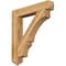Ekena Millwork Balboa Arts & Crafts Rough Sawn Bracket, Western Red Cedar, 6"W x 38"D x 42"H BKT06X38X42BOA03RWR - alternate 1